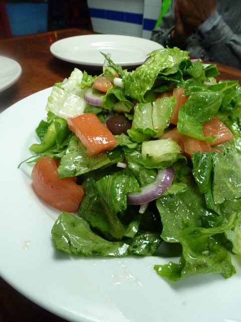 greek salad at Astoria Seafood